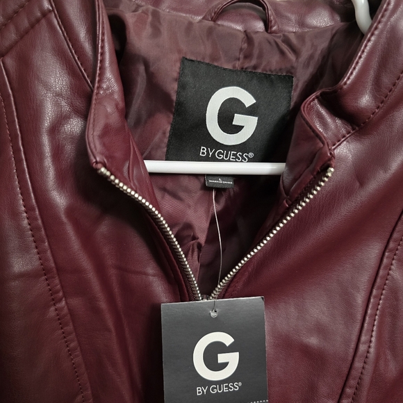 G by Guess Briana PU Jacket - Picture 2 of 12